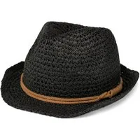 styleBREAKER Sonnenhut Trilby Sonnenhut in Häkeloptik mit Zierband (1-St)