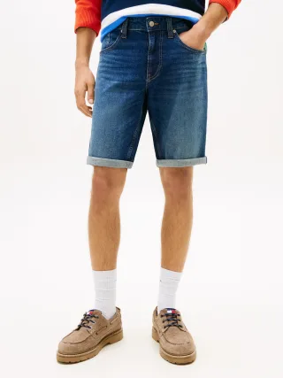 Tommy Jeans (PVH Group) - RONNIE SHORT BJ8155 Denim Dark - Gr. - 33