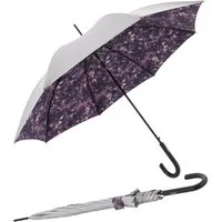 Knirps® Stockregenschirm großer, leichter Schirm für Damen mit Automatik, mit UV- und Hitzeschutz - Feel purple