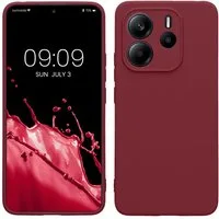 kwmobile Handyhülle Handyhülle für Xiaomi Redmi Note 14 4G (Nicht für 5G) Hülle, Weiches Handy Silikon Case - Schutzhülle Cover
