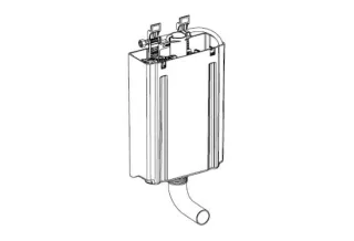 LAUFEN Kunststofftank m.Innengarnitur+Bef., f.SPK Universal H828660 (bis 06/2017), H8976610000001 H8976610000001