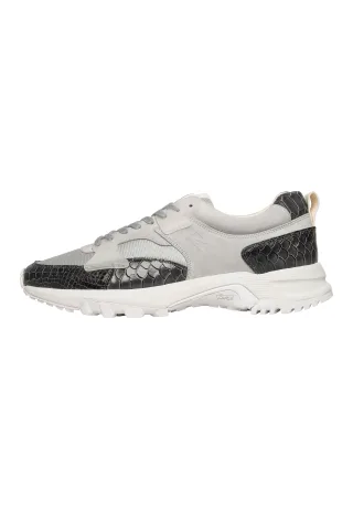 N91 Sneaker "Style Choice M LN Herrensneaker" Turnschuh Leder handgefertigt, sportlicher Freizeitschuh Herren