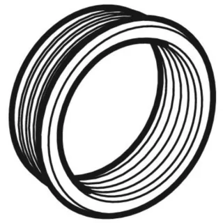 Geberit Geberit Profildichtung , 241983001 241983001