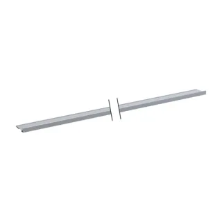 Geberit Kollektorprofil 154340FW1 115 cm, für Wandablauf, Dusche, Edelstahl gebürstet