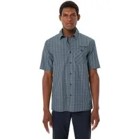 VAUDE Kurzarmhemd MEN'S ALBSTEIG SHIRT III Kurzarm, aus Lyocell und Polyester, mit Knopfleiste