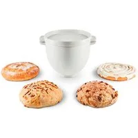 KitchenAid Schüssel 5KSM2CB5BGS, Keramik, mit Backdeckel