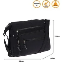 Christian Wippermann Henkeltasche Große Damen Tasche Umhängetasche Schultertasche (einzeln), Henkeltasche