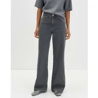 someday Weite Jeans CELLMA EDGE aus BCI Cotton Mix Mid Rise weiter, gerader Beinverlauf, authentische Waschung