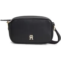 Tommy Hilfiger Umhängetasche TH LOGOTAPE CAMERA BAG, Damen Handtasche, Schultertasche mit TH-Schmuckelement