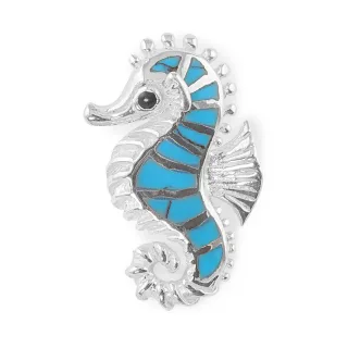 Seepferdchen Anh?nger aus 925 Silber