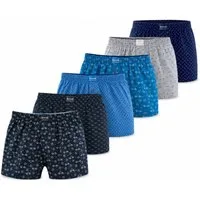 Berrak Boxershorts Herren 8er Pack aus Baumwolle – Unterhosen, Retro-Shorts, Gr. M-3XL (Spar-Set, 8-St., 8er-Pack) Premium Qualität 1054
