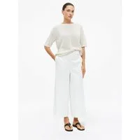 s.Oliver Culotte Hose Wide-Leg-Culotte aus Popeline