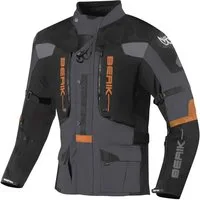 Berik Motorradjacke Dakota wasserdichte 3in1 Motorrad Textiljacke Verbindungsreißverschluss,Ellenbogenprotektoren enthalten,herausn