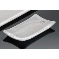Sandra Rich Kerzentablett Porzellanschale Flat eckig von Sandra Rich