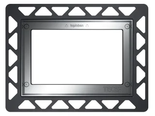 Tece WC-Einbaurahmen für flächenbündige Montage Chrom, glzd., 9240649 9240649