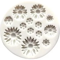 FOUORTUNATE-BEE Silikonform Gänseblümchen Silikonform für Basteln & Backen, (1-tlg), DIY Gänseblümchen Form für Kerzen, Deko & Geschenke