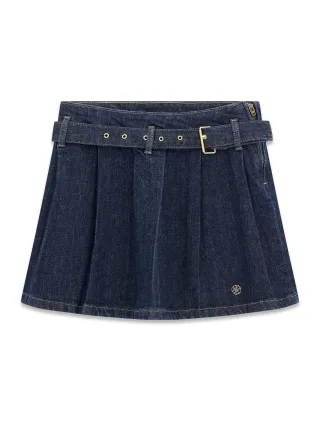 Guess Kids - COMFORT DENIM MINI PLEATED SKI GALAXY RINSE WASH - Gr. - 12