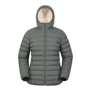 Mountain Warehouse Damen/Damen Kunstfell gefütterte wattierte Jacke (Khaki Grün)