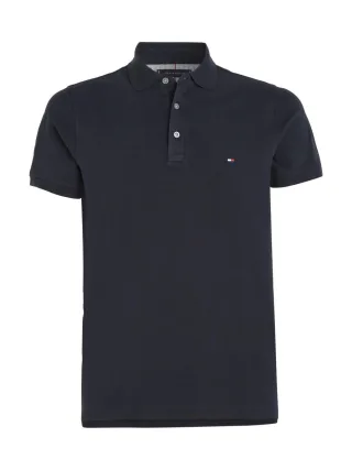 Tommy Hilfiger - Slim fit: Poloshirt blau - Gr. - XXL
