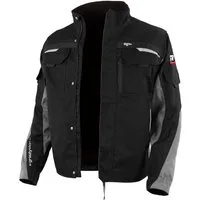 Qualitex Workwear Arbeitsjacke Leichte Workwear Bundjacke - Atmungsaktiv & Robust - Ungefüttert (1-St) Lyocell, Cordura, Stretch - Top modern für Handwerker & Mechatroniker
