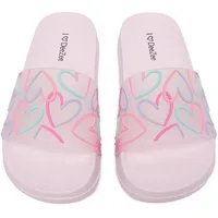 DeeZee Deezee Flip-Flops für Mädchen, farblos Badepantolette
