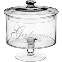Secret de Gourmet Vorratsglas Glasbecher für Kuchen, süße Lagerung, Glasbehälter für KekseØ 19 cm, Glas, (einzeln, 0-tlg., einzeln)