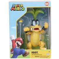 Nintendo Actionfigur Nintendo Super Mario Figur Iggy Koopa in Sammlerbox, 10 cm