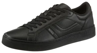 BOSS ORANGE Sneaker "Rhys Tenn" Freizeitschuh, Halbschuh, Schnürschuh mit Ziernähten
