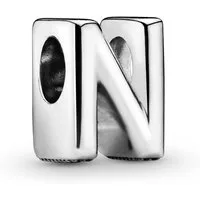 Pandora Kettenanhänger Pandora Buchstabe N Alphabet-Charm 797468 Anhänger