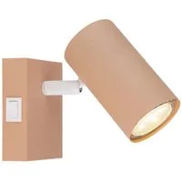 GLOBO LIGHTING Wandleuchte, Leuchtmittel nicht inklusive, Wandstrahler Wandlampe Spotleuchte verstellbar Wohnzimmerlampe