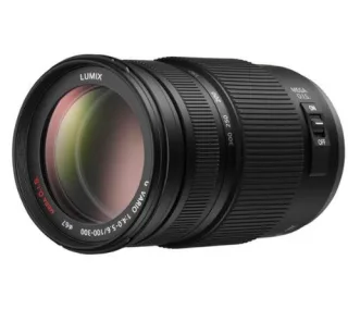 Panasonic Lumix G 100-300mm 1:40-56 OIS [für MicroFourThirds] schwarz