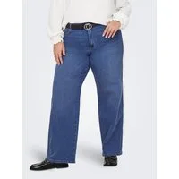 ONLY CARMAKOMA High-waist-Jeans CARSNOW HW WIDE DNM JEANS PIM MBD NOOS