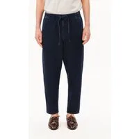 Armedangels Stoffhose PULL ON Bio-Baumwoll Mix (Mid waist, Baggy Fit)