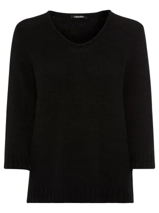 Olsen - Pullover Long Sleeves black - Gr. - 42