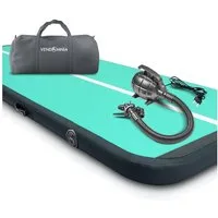 VENDOMNIA Gymnastikmatte AIRTRACK - Fitness Sport 1/2/3/4/5/6/7/8m Farbwahl (elektrische Luftpumpe aufblasbar PVC Dicke:10/20cm), Tumbling Tracking Gymnastik Yoga Air Track Matte