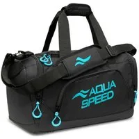 Aqua Speed Sporttasche Duffle Bag S 33L Training Fitness Schwimmen Pool leicht 74 (Schwimmtasche klein mit praktischen Fächern und Tragekomfort), Stabile Konstruktion für regelmäßigen Einsatz im Sportbereich