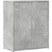 vidaXL Sideboard Sideboard Betongrau 60x31x70 cm Holzwerkstoff (1 St)