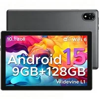 DOOGEE U10 Tablet 10 Zoll, Android Tablet, 4GB RAM+128GB ROM kinder Tablet (10.1", 128 GB, Android 15, WIFI, 16GB RAM (4 + 12 GB erweitert), Widevine L1, WiFi 6, 5060mAh)