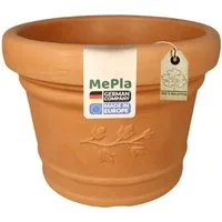 Heimwerkercenter Blumentopf MePla Blumentopf Palermo ø30 cm, Terra, frostfester Kunstoff