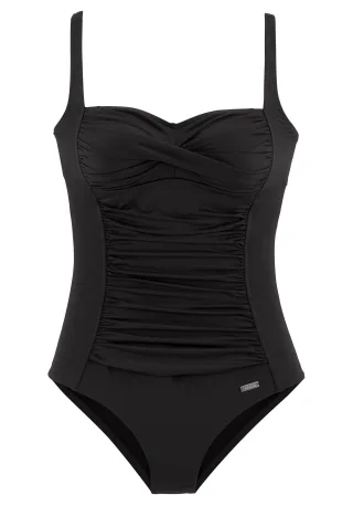 LASCANA - LASCANA Badeanzug black - Gr. - 44B