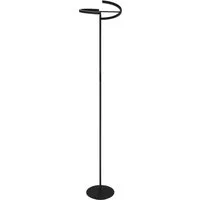 EGLO LED Stehlampe LED Stehlampe CASTELPOTO, schwarz, Touchdimmer, warmweiß, Wohnzimmer, Dimmer, Dimmfunktion, mehrere Helligkeitsstufen, LED fest integriert, Warmweiß, 180 x 40 cm, Sockel 28 cm, 2 x 8,8 Watt, Stehleuchte, Fluter