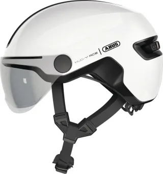 Abus Hud-Y Ace Helm shiny white S (51-55 cm)