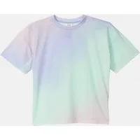 s.Oliver Kurzarmshirt T-Shirt T-Shirt im Boxy Fit mit Farbverlauf