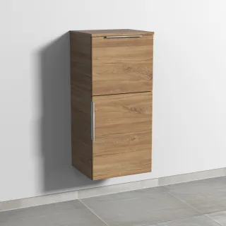 Sanipa 3way Mittelschrank mit 1 Tür und 1 Auszug, Eiche-Kansas, UM12959 UM12959