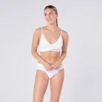 Reebok Bustier JUSTINE schmale Träger, bequem, basic, ohne Bügel, mit Logo, Triangel-Schnitt