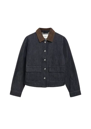 s.Oliver - Indoor-Jacke blau - Gr. - 36