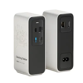 Hagibis PU0701A 100W GaN Docking Station USB Adapter with 5Gbps USB-A 5Gbps 10Gbps Type-C 10Gbps Host 2.5G RJ45 4K@60Hz