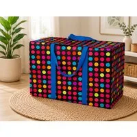 Ebaxx Aufbewahrungstasche Jumbo Unterbett Aufbewahrungstasche Tasche Camping XL 80x55x25 cm Groß
