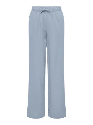 ONLY CARMAKOMA - CARCARO MW LINEN BL PULL-UP PANT TLR cashmere blue - Gr. - 32