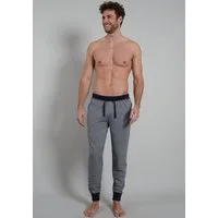 GÖTZBURG Loungehose Brooklyn Baumwolle, Seitentaschen, bequem, weich, mit Muster